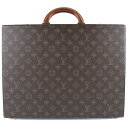 ルイ・ヴィトン LOUIS VUITTON クラッシャー ビジネスバッグ アタッシュケース M53124 モノグラムキャンバス フランス製 1990年 茶 CO...