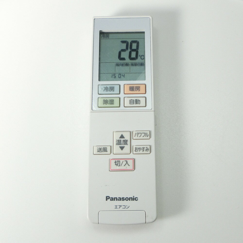 【スーパーセール10％OFF対象】パナソニック Panasonic エアコン リモコン エアコン ACXA75C14790 Air conditioner remote control _【中古】