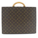 ルイ・ヴィトン LOUIS VUITTON アタッシュケース ビジネスバッグ プレジテント モノグラムキャンバス 茶 SO4508 錠前 Attache cas...