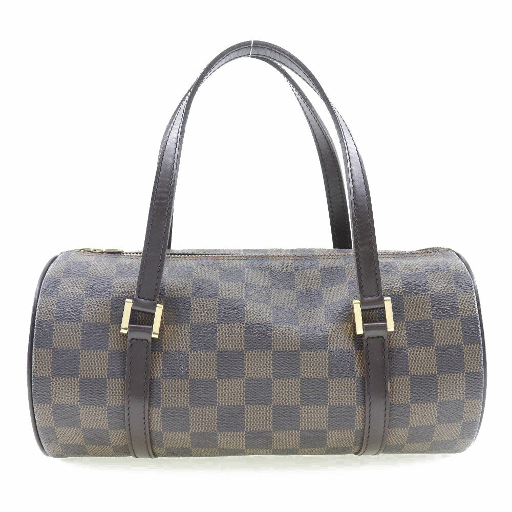 ルイ・ヴィトン LOUIS VUITTON パピヨンPM ハンドバッグ ダミエキャンバス フランス製 2004年 茶 DU0094 ファスナー Papillon PM レディース【中古】