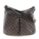 ルイ・ヴィトン LOUIS VUITTON ブルームズベリPM ショルダーバッグ N42251 ダミエキャンバス フランス製 2012年 茶 DU2132 ファスナー Bloomsbury PM レディース【中古】B-ランク