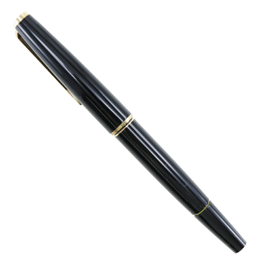 モンブラン MONTBLANC アンティーク 70年代 万年筆 ペン先 14K(585) 筆記用具 ステーショナリー No.320 樹脂系 ブラック Antique 70 039 s _【中古】