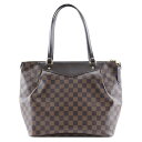 ルイ・ヴィトン LOUIS VUITTON ウエストミンスターGM トートバッグ N41103 ダミエキャンバス フランス製 2012年 茶 FL2112 肩掛け 手提..