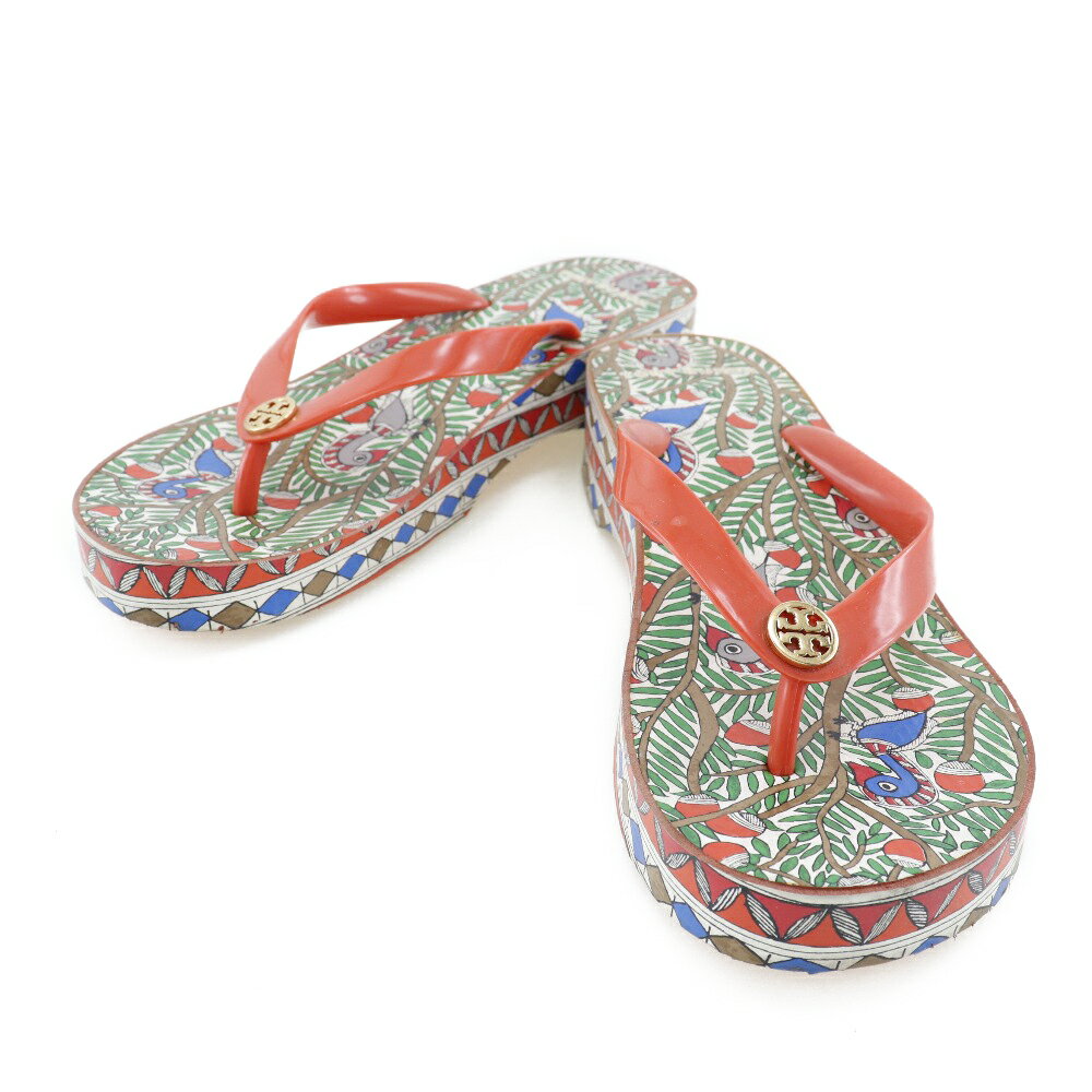 ڥѡ10OFFоݡۥȥ꡼С Tory Burch ӡ ӡ  PVC  Beach sandal ǥš