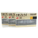 }NZ maxell 8mm rfIJZbge[v HGX-M ̑Ɠd nCO[h 30~3{Zbg P6-30 HGX 0.3