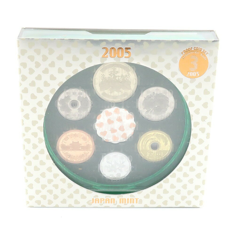  Japan MINT v[tݕZbg ݕ ~gZbg Technomedal Series 3 2005N 17N Proof money set _ygpzSN