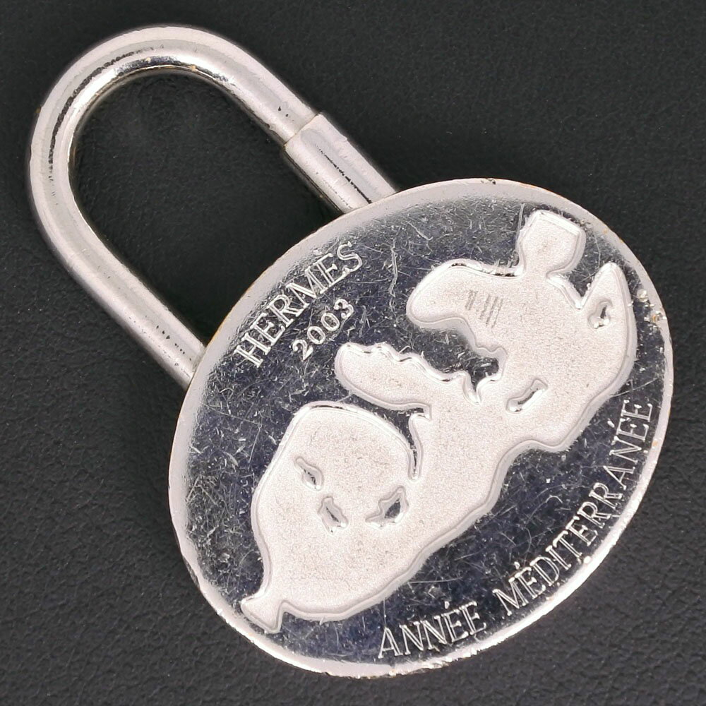 エルメス HERMES 2003 ANNEE MEDITERRANEE カデナ 地中海 金属製 フランス製 シルバー 2003 ANNEE MEDI..