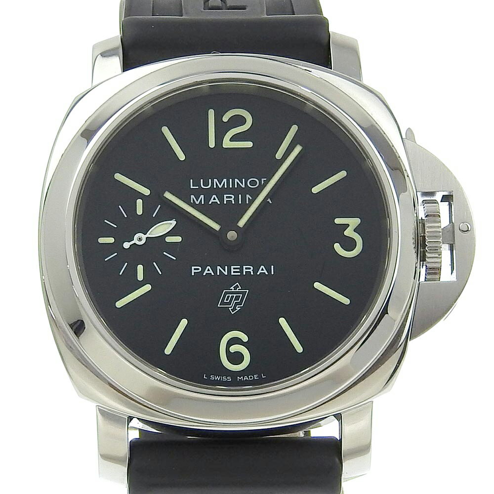 パネライ PANERAI ルミノール マリーナ 腕時計 PAM00632 ステンレススチール×ラバー ...