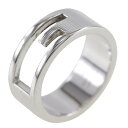 【10%OFF-セール対象商品】グッチ GUCCI ブランデッドG 14.5号 リング・指輪 シルバー925 約7.6g Branded G ユニセックス【中古...