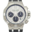 コンコルド Concord サラトガ 腕時計 Saratoga Chrono Gent 0320452 ステンレススチール×ラバー 自動巻き クロノグラフ シルバー文字盤 Saratoga メンズ【中古】Aランク