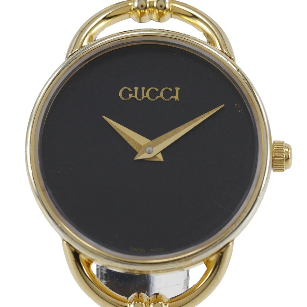 グッチ GUCCI 腕時計 6000.2.L 金メッキ