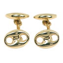 グッチ GUCCI カフス オールドグッチ ヴィンテージ 金メッキ イタリア製 メンズ【中古】A-ランク