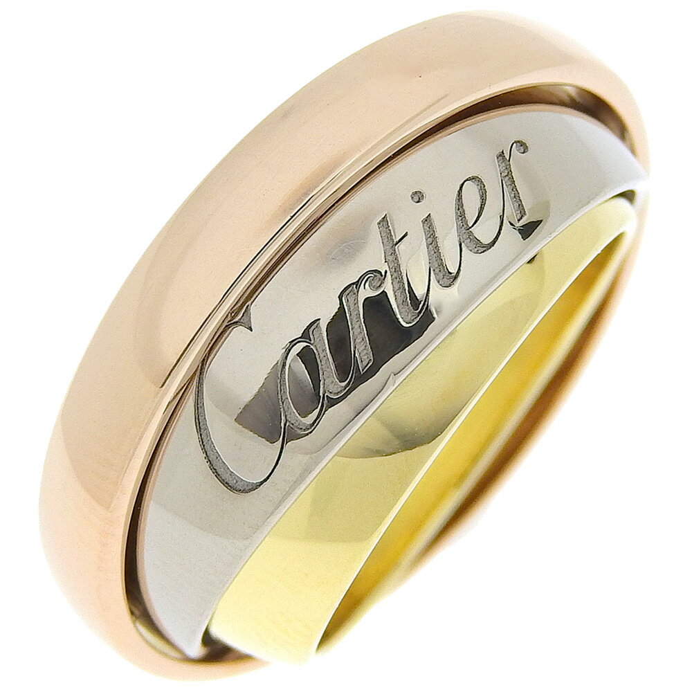 カルティエ CARTIER トリニティリング　マストエッセンス 9号 リング・指輪 2002年X'mas限定 K18ゴールド 約14.0g Trinity ring must essence レディース【中古】Aランク