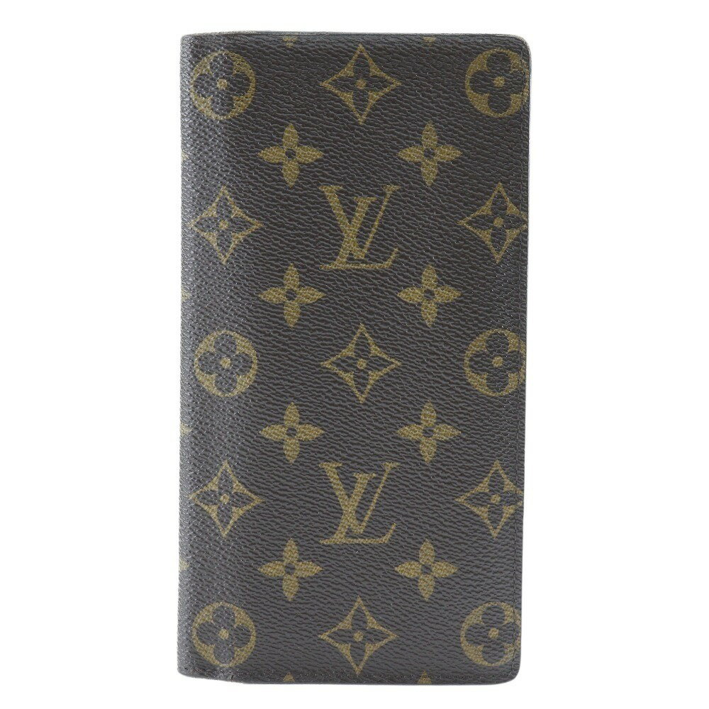 ルイ・ヴィトン LOUIS VUITTON ブラザ　旧 長財布 モノグラムキャンバス フランス製 TA0135 オープン Old brother メンズ