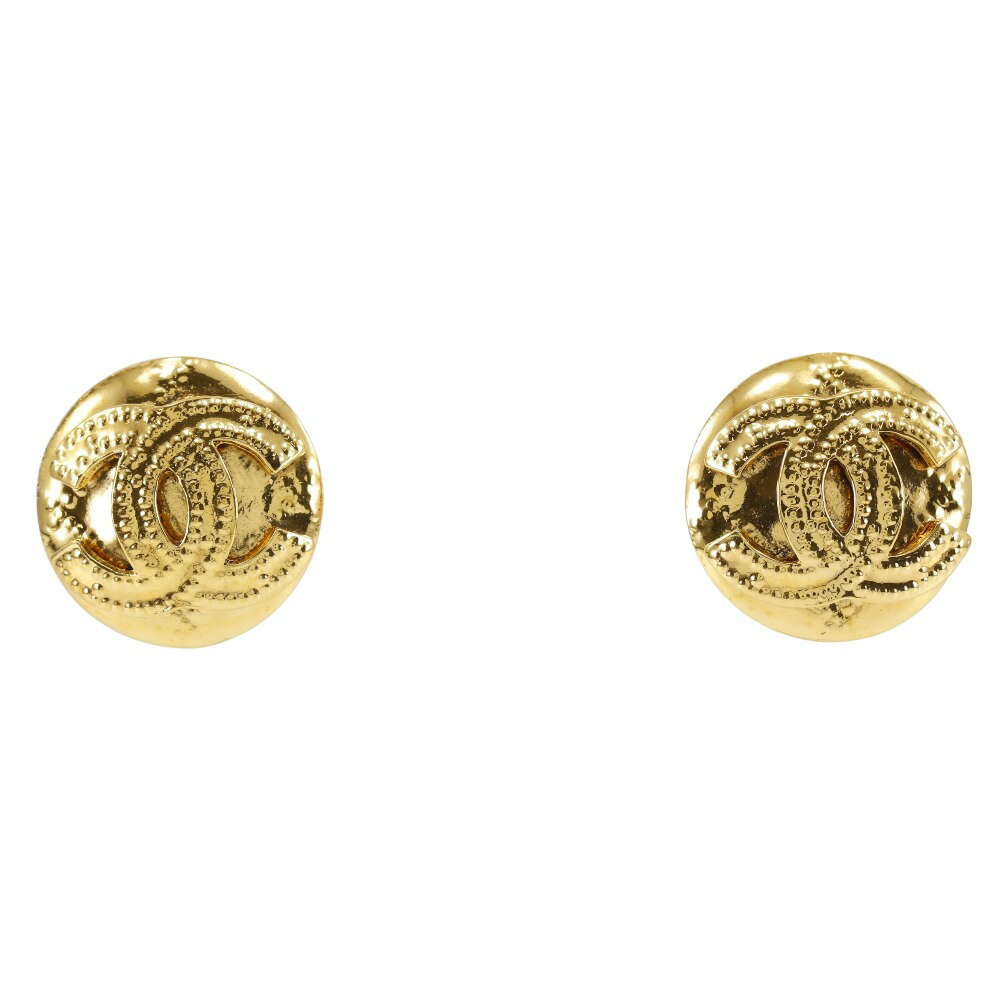 楽天質にしきの【ブランド販売・買取】【ファッションセール10％OFF対象】シャネル CHANEL イヤリング 金メッキ フランス製 1994年 94P 約18.8g レディース【中古】A-ランク