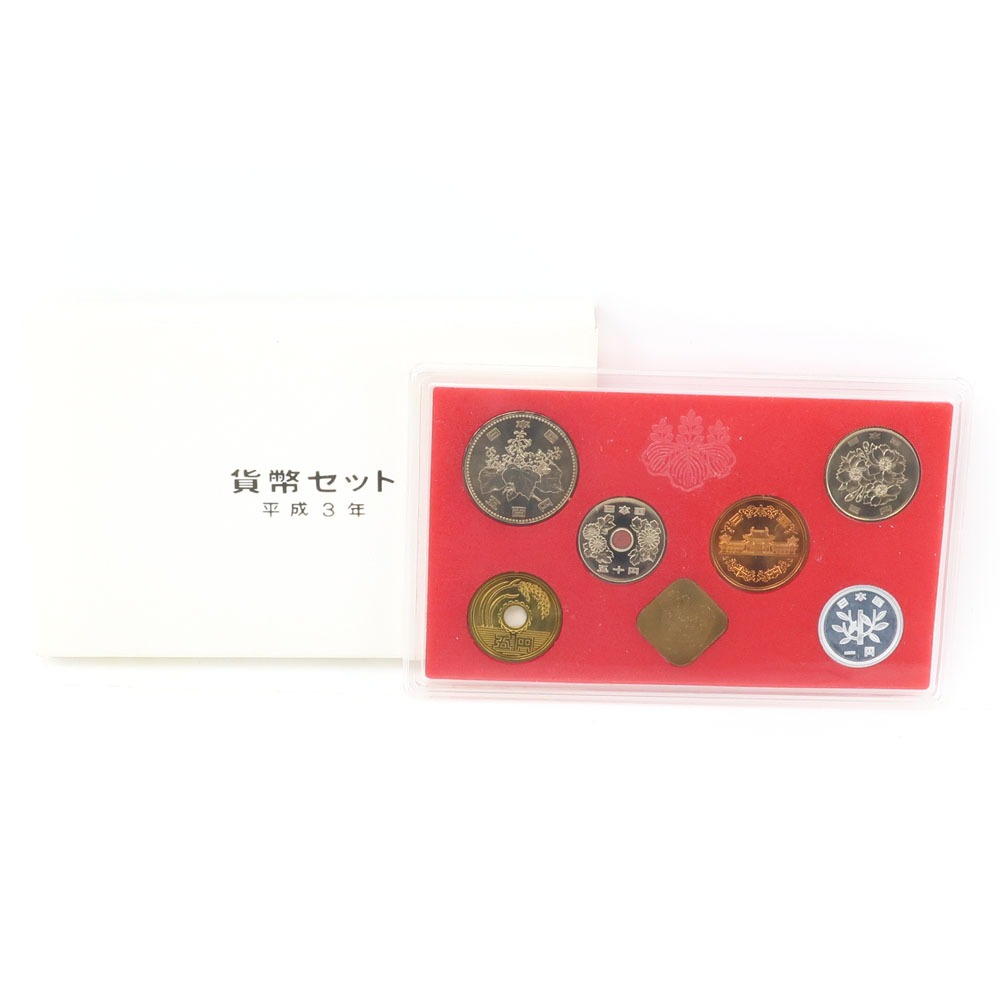  Japan MINT ݕZbg ~gZbg ݕ 1991N 3N No.6 coin set mint set _ygpzSN