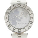 【スーパーセール10%OFF対象】ブルガリ BVLGARI B-zero1 腕時計 ビーゼロワン BZ30FDSL ステンレススチール×レザー フラワー クオーツ アナログ表示 ホワイトシェル文字盤 B-zero1 レディース【中古】Aランク(2)