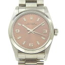 ロレックス ROLEX オイスターパーペチュアル 腕時計 cal.2230 77080 ステンレススチール スイス製 1998〜1999年 自動巻き ブロンズ文...