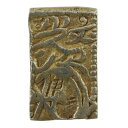 元文一分判金(真文一分) 貨幣 約3.26g Genbun 1 bu bankin (shinbun 1 bu) _【中古】
