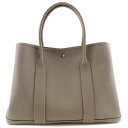 エルメス HERMES ガーデンパーティ36 PM トートバッグ 064423CK 81 ネゴンダ トゥルティエールグレー フランス製 2015年 T 肩掛け ...