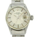 ロレックス ROLEX デイト 腕時計 6517 ステンレススチール スイス製 自動巻き シルバー文字盤 Date レディース【中古】