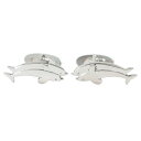 ジョージジェンセン Georg Jensen イルカ カフス シルバー925 Dolphin メンズ【中古】A-ランク