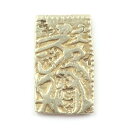 元文一分判金(真文一分) 貨幣 約3.26g Genbun 1 bu bankin (shinbun 1 bu) _【中古】