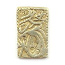 元文一分判金(真文一分) 貨幣 約3.26g Genbun 1 bu bankin (shinbun 1 bu) _【中古】