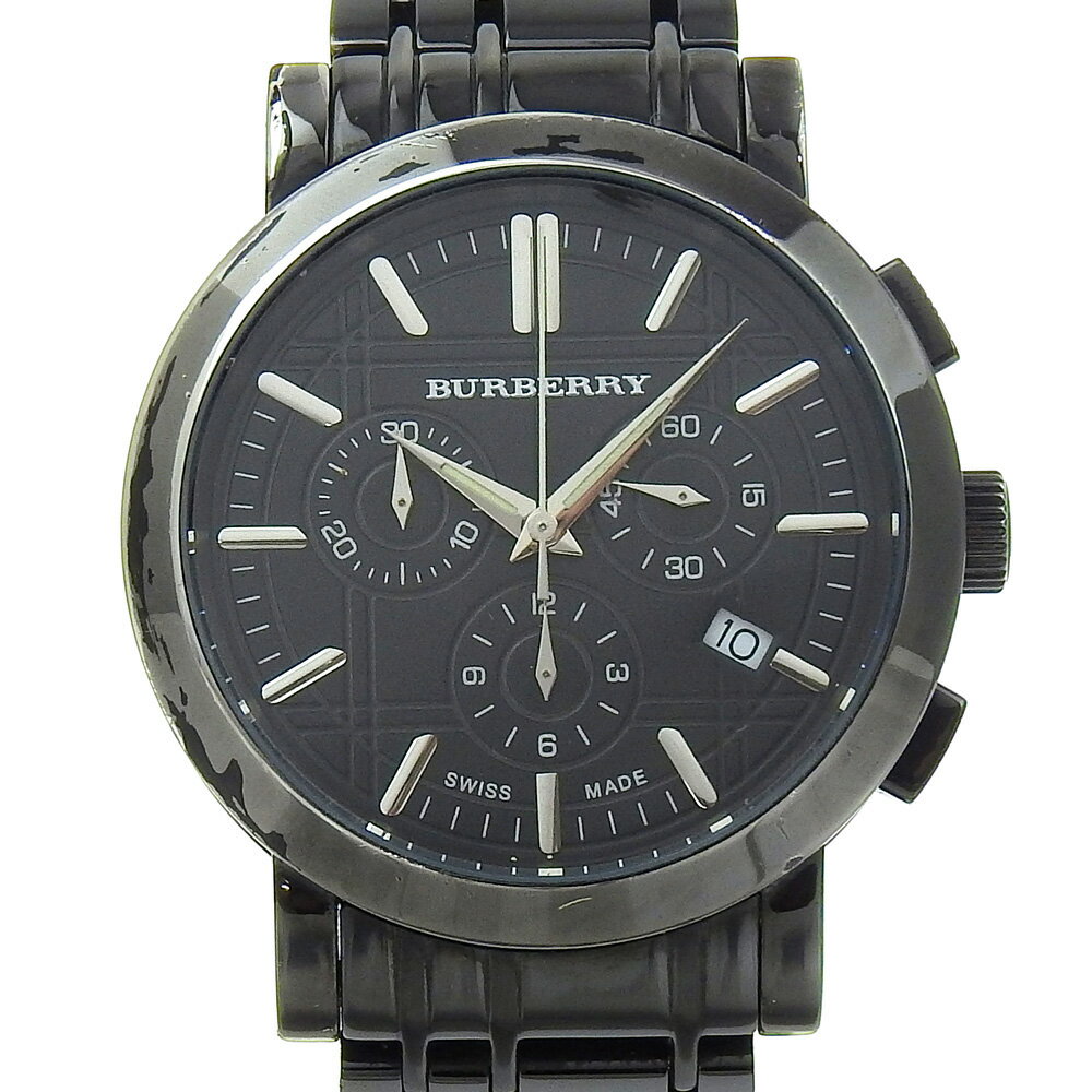 BURBERRY(バーバリー) THE CITY ブラックラウンド 腕時計 BURBERRY(バーバリー) THE CITY ブラックラウンド 腕時計