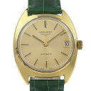ロンジン LONGINES 腕時計 ヴィンテージ cal.L890.1 741591 ステンレススチール×金メッキ×型押しレザー スイス製 自動巻き ゴールド文...
