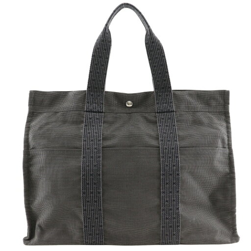 【ファッションセール10%OFF対象】エルメス HERMES エールライントートGM トートバッグ ナイロンキャンバス グレー 肩掛け 手提げ A4 スナップボタン Herline Tote GM ユニセックス【中古】A-ランク 【ファッションセール10%OFF対象】エルメス HERMES エールライントートGM トートバッグ ナイロンキャンバス グレー 肩掛け 手提げ A4 スナップボタン Herline Tote GM ユニセックス【中古】A-ランク