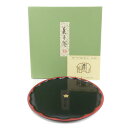 象彦 ZOUHIKO 菓子盆 お盆 トレー 食器 天然木 漆器 Sweets tray Tray _【未使用】Sランク