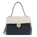ルイ・ヴィトン LOUIS VUITTON ロックミーMM トートバッグ M50191 カーフ フランス製 黒/ベージュ DU0185 肩掛け 手提げ A4 タ...