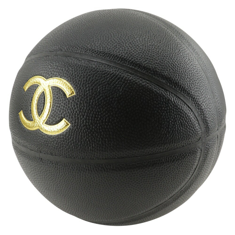 シャネル CHANEL バスケットボール その他雑貨 黒 ゴム 黒/ゴールド basketball _【中古】A+ランク