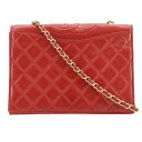【スーパーセール10%OFF対象】シャネル CHANEL チェーンショルダー ショルダーバッグ マトラッセ ココマーク ヴィンテージ ラムスキン イタリア製 赤 肩掛け マグネットタイプ ChainShoulder レディース【中古】(4)