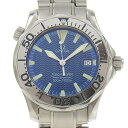 オメガ OMEGA シーマスター 腕時計 プロフェッショナル300 2263.8 ステンレススチール スイス製 クオーツ アナログ表示 青文字盤 Seamast...