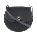 ディオール Dior トロッター ショルダーバッグ ヴィンテージ キャンバス 黒 斜め掛け スナップボタン Trotter レディース【中古】