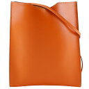 エルメス HERMES オニメトゥ ショルダーバッグ ボックスカーフ フランス製 2003年 オレンジ □G 斜め掛け オープン Onimetu ユニセックス【...