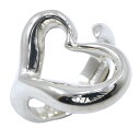 ティファニー TIFFANY&Co. オープンハート 11号 リング・指輪 エルサ・ペレッティ シルバー925 ハート 約6.8g Open heart レディース【中古】Aランク