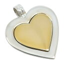 ティファニー TIFFANY&Co. コンビハート ペンダントトップ シルバー925×K18イエローゴールド ハート 約10g Combi heart レディー...