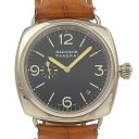 【ファッションセール10%OFF対象】パネライ PANERAI ラジオミール40mm 腕時計 PAM00062/OP6540 K18ホワイトゴールド×クロコダイ...