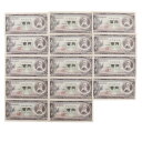 大蔵省 Ministry of Finance 旧札 百円 ☆並品☆ 紙幣 板垣退助 B号券 100円札 14枚 Old 100 yen note, in go...