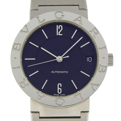 【全商品ポイント5倍】ブルガリ BVLGARI ブルガリブルガリ 腕時計 デイト BB33SS ステンレススチール スイス製 自動巻き 黒文字盤 Bvlgari Bvlgari ボーイズ【中古】A-ランク 【全商品ポイント5倍】ブルガリ BVLGARI ブルガリブルガリ 腕時計 デイト BB33SS ステンレススチール スイス製 自動巻き 黒文字盤 Bvlgari Bvlgari ボーイズ【中古】A-ランク