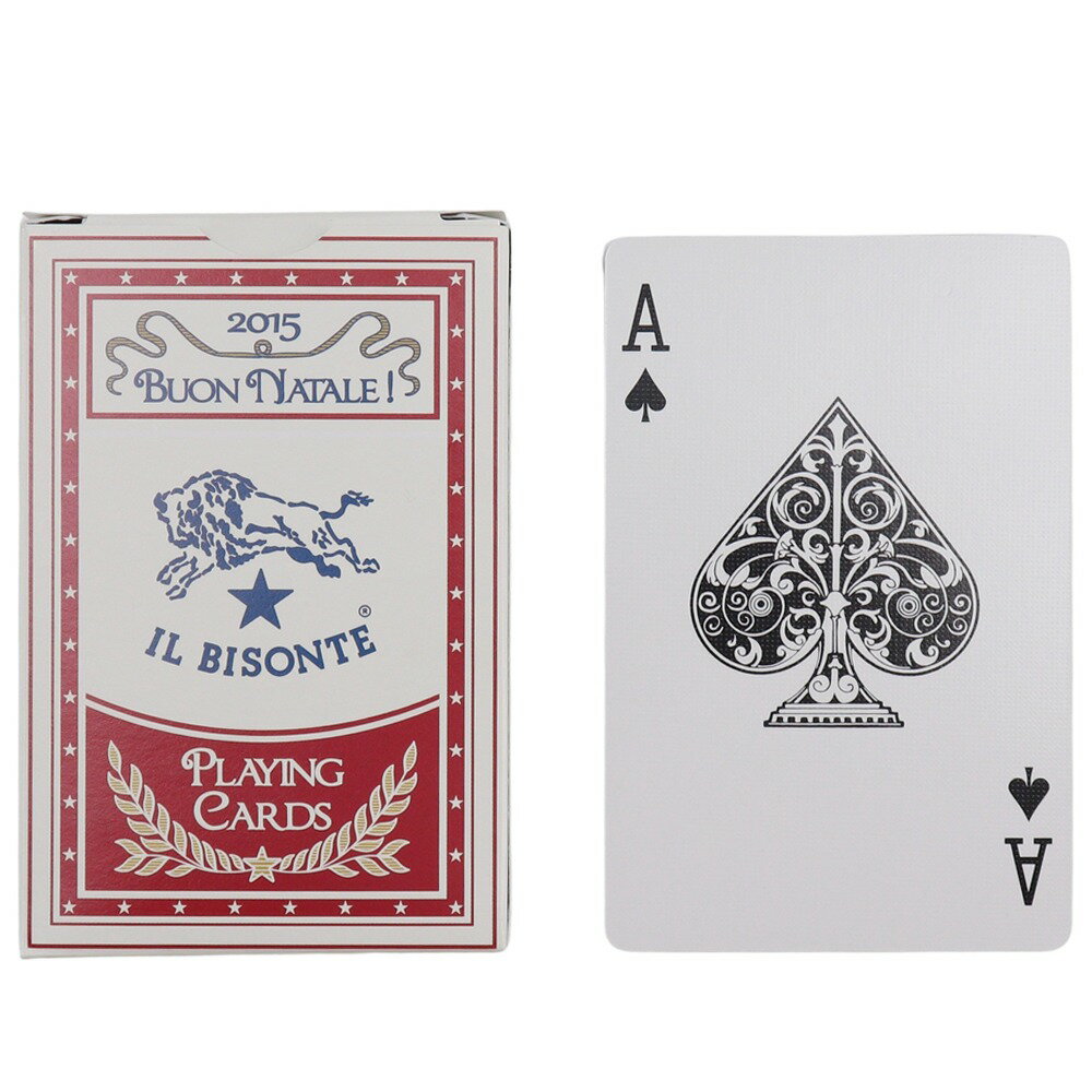 イルビゾンテ IL BISONTE トランプ 2015 その他雑貨 ノベルティ プラスチック×紙 マルチカラー Trump 2015 _【中古】Aランク