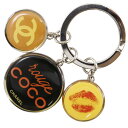 シャネル CHANEL ルージュココ キーホルダー ココマーク ノベルティ 金属製 Rouge Coco レディース【中古】Aランク