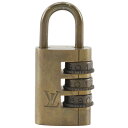 ルイ・ヴィトン LOUIS VUITTON 南京錠 カデナ ダイヤルロック式 パドロック ヴィンテージ×メタル フランス製 padlock レディース【中古】