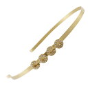 【スーパーセール10%OFF対象】シャネル CHANEL COCO カチューシャ その他アクセサリー 01A 金メッキ×フェイクパール 2001年 COCO h...