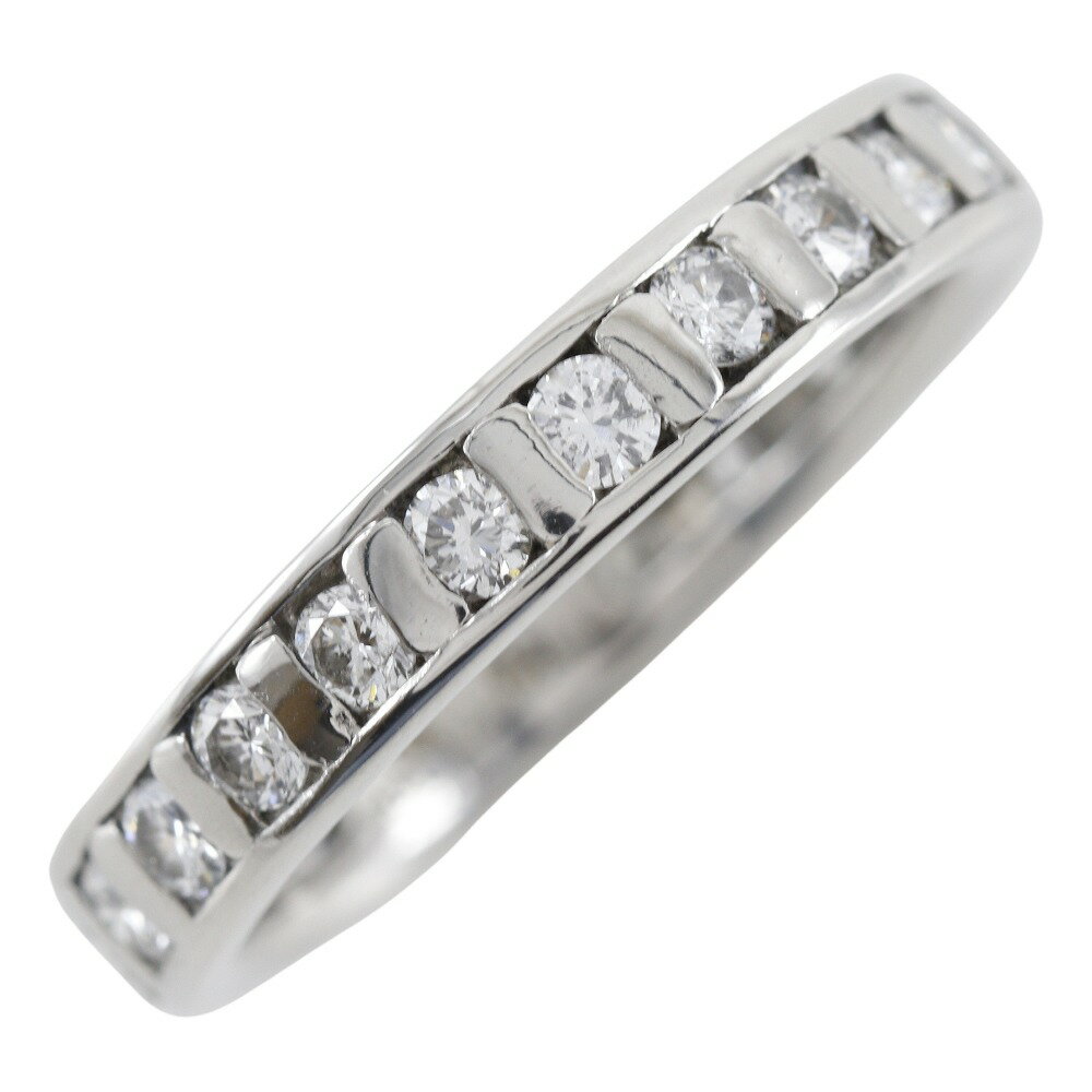 15号 リング・指輪 Pt900プラチナ×ダイヤモンド 約5.3g レディース【中古】A-ランク