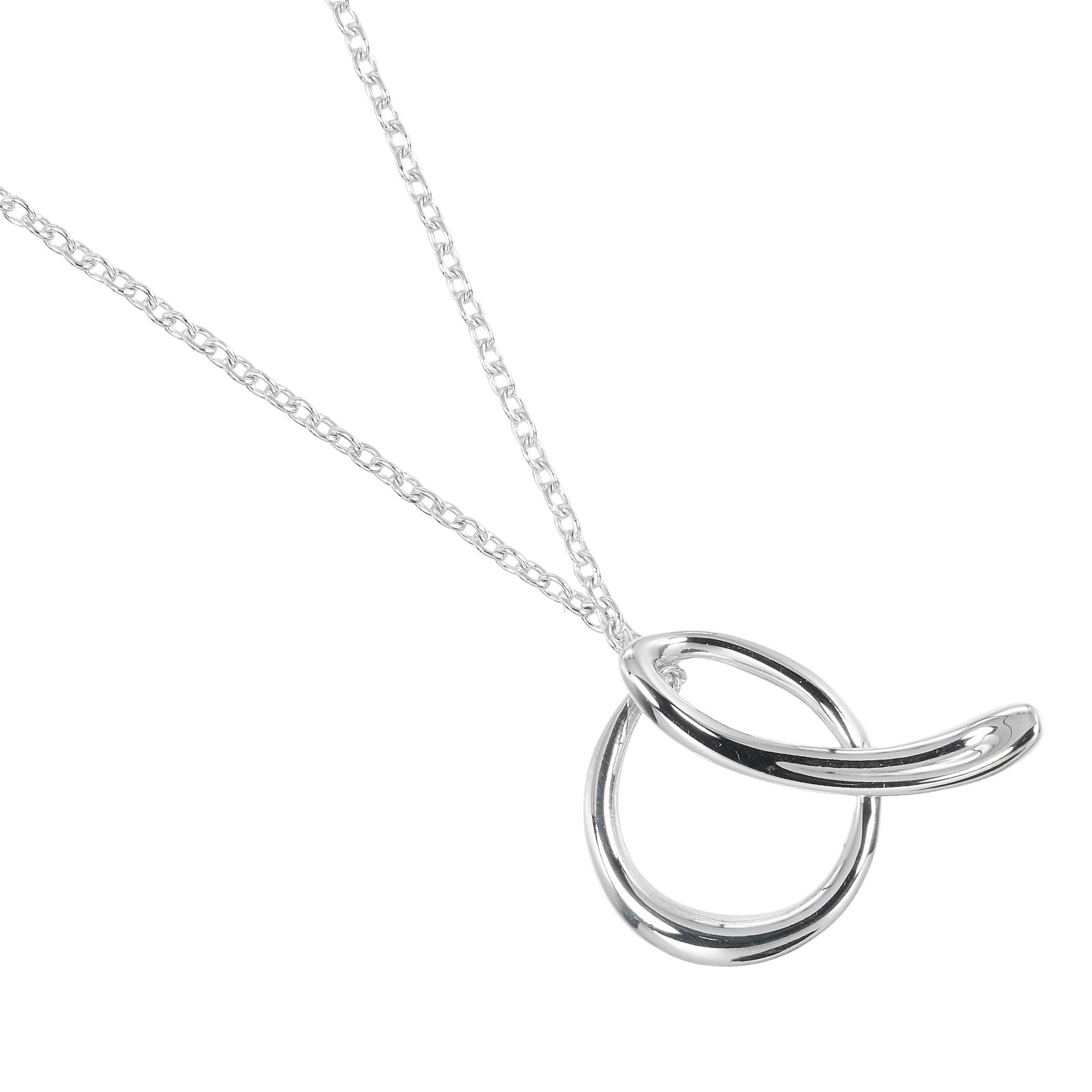 ティファニー TIFFANY&Co. レターa アルファベットa ネックレス シルバー925 約2g Letter a alphabet a レディース【中古】Aランク