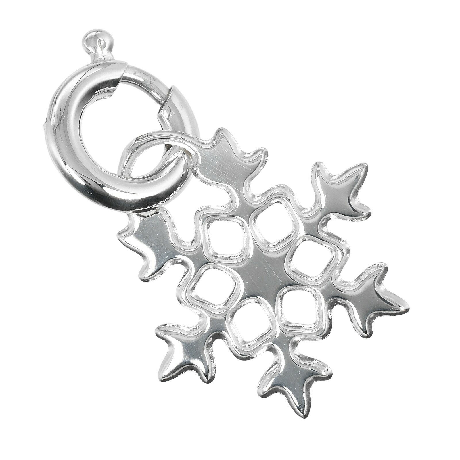 ティファニー TIFFANY&Co. スノーフレーク ペンダントトップ ヴィンテージ 希少 シルバー925 約3g Snowflake レディース【中古】Aランク